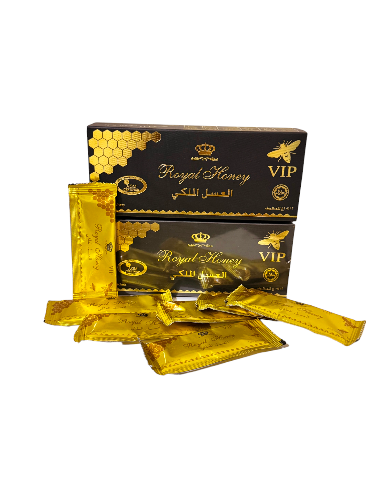 Royal Honey For Men 12×10g – Male Power & Stamina Honey Sachets UAE